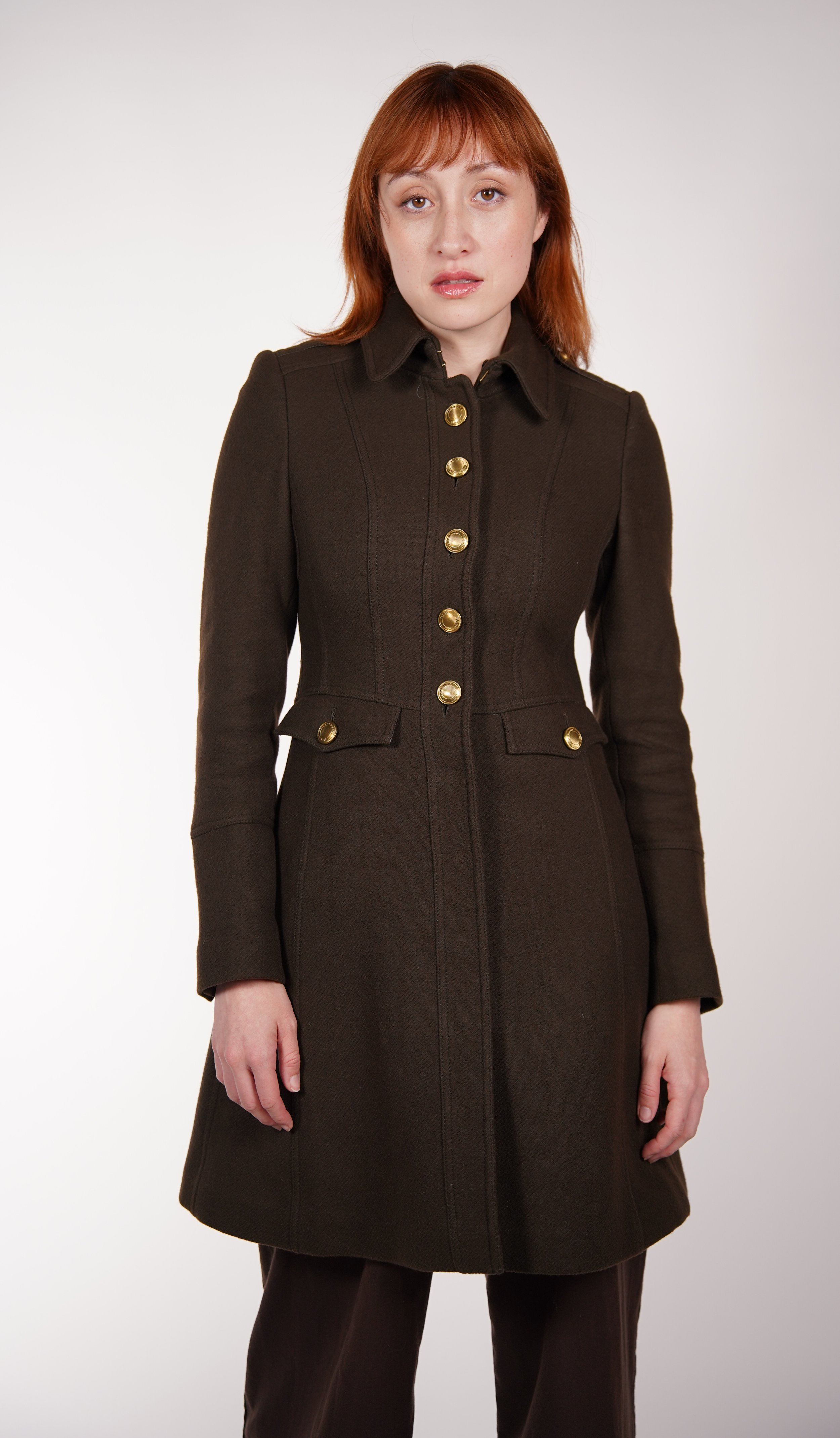 Burberry Woolen Cashmere Coat — Check It Vintage